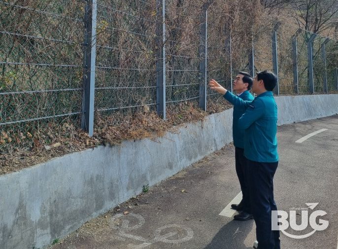동구 부구청장 해빙기 취약시설 점검
