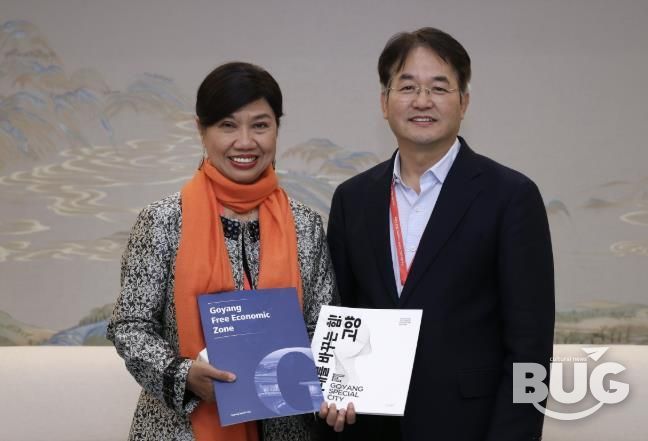 고양시 UCLG ASPAC 유치제안 위한 사무총장과 면담