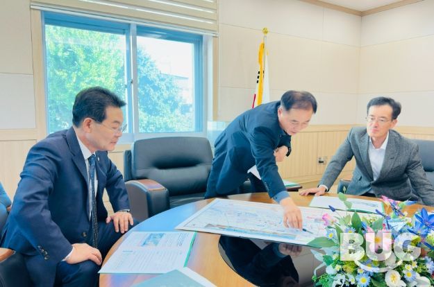 권익현 부안군수, 익산지방국토관리청 방문 현안사업 건의