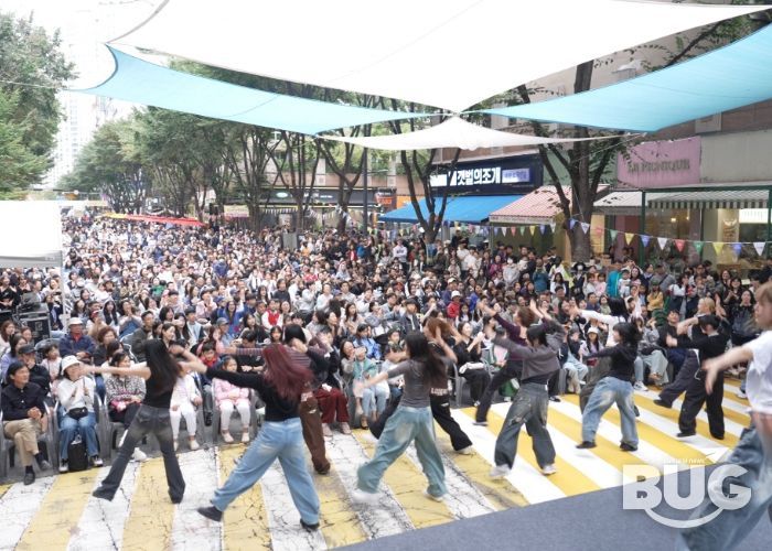 정자유스센터, 정자1동 차 없는 카페거리 축제 성료