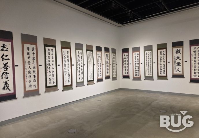 문화예술동아리 전시회 모습