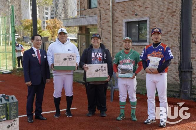 홍성군·김태균, 3개국 유소년 야구교류 '눈길'