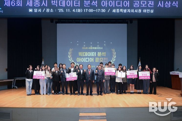 제6회 빅데이터 분석 아이디어 공모전 경연·시상식