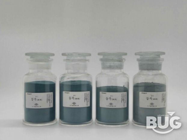 시판되는 동록 안료(가일전통안료 제공)